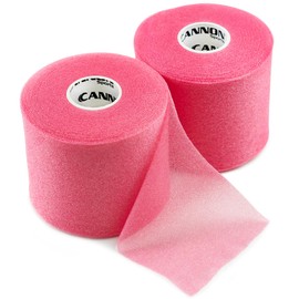 Cannon Sports Pre-Wrap 2-Pack 30 Yards Each Roll Athletic Tape Foam Underwraps for Ankles Wrists Hands Knees Elbows Hair (Pink)