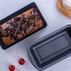 HONGBAKE 3 Pack Loaf Pan Set, 8.5 x 4.5 Inches