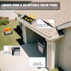 Solar Bug Zapper Outdoor, 4500V Mosquito Zapper Waterproof with Panel