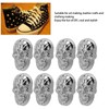 50 Sets DIY Skull Rivets Gothic Style Rustproof Exquisite Craftsmanship