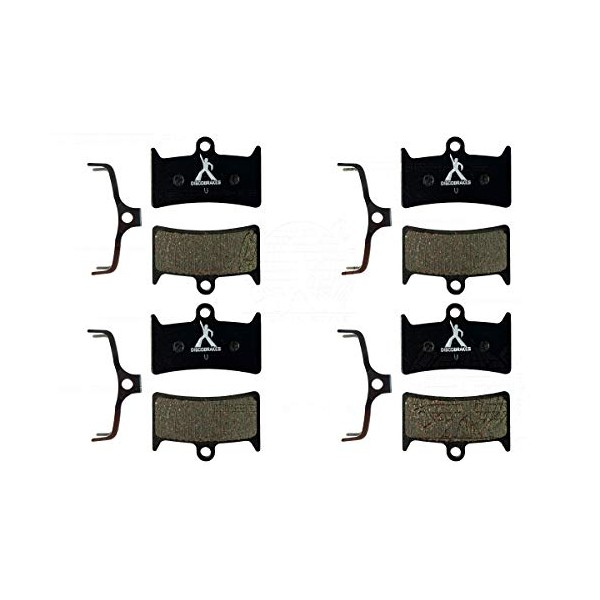 4 Pairs of DiscoBrakes Pads for Hope V4 Hopev4 Disc