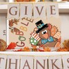 Thanksgiving Flag 3x5 Outdoor, Double Sided Happy Thanks Giving Flags