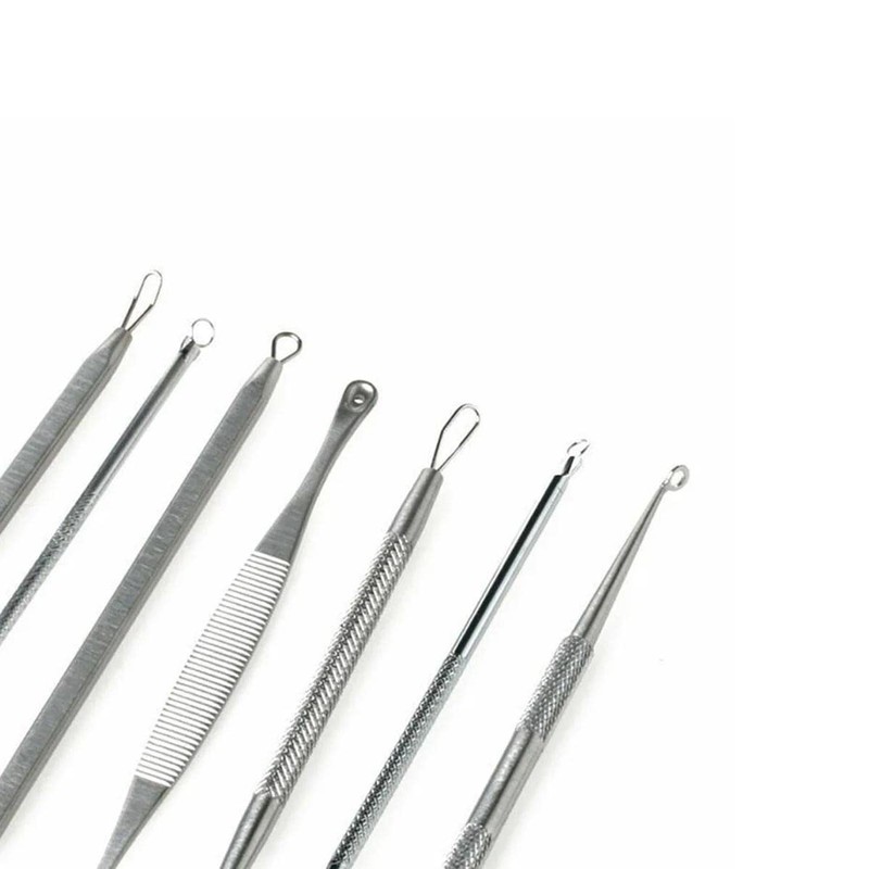 Pimple Popper Tool Kit, Whitehead Extractor Tool, Comedone Extractor, Blackhead