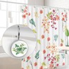 Artinhand Green Eucalyptus Leaf Shower Curtain Hooks Set of 12