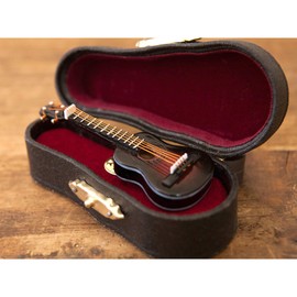 Akizuki Boeki PG-7cm-BR Design Accessory Classic Guitar W2.5 x D2 x Height 10 cm Miniature Band Pin Batch