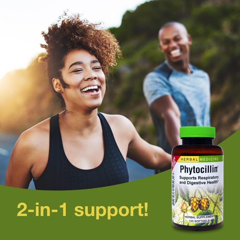 Herbs Etc. Phytocillin - Respiratory & Digestive Health Support Supplement