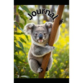 Baby Koala Journal: Cute Dotted-Line Notebook with Date Box – 50 Pages for Kids, Girls, Boys, and Animal Lovers
