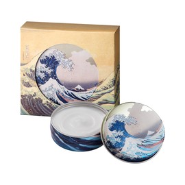 Daily Aroma Hokusai Incense Fruit, Multi Cream, Wave Fuji 1.8 oz (50 g), Scented by Yuzu Essential Oils, Katsushika Hokusai, Fukushika 316 Scenes of Fuji, Cool and Sunny Wind, Off Kanagawa, Yuzu Fruit Extract, Multi-Balm, Full Body, Moisturizing, Smooth,