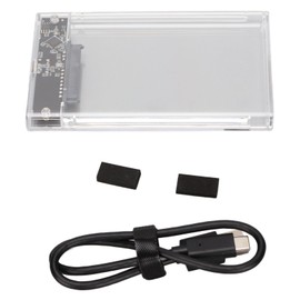 Transparent Hard Drive Enclosure External SSD Hard Disk Case for 2.5in SATA Serial Port LaptopUSB3.0