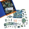 Wooden Jigsaw Puzzle for Adults - Uniquely Shaped Pieces -