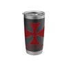 Deus Vult Templar Templar Helmet Holy Cross Stainless Steel Insulated
