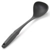 GoodCook Touch Heat-Safe Serving and Cooking Nylon Ladle, Black