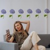 FINGERINSPIRE Layered Hydrangea Pattern Painting Stencil 8.3x11.7inch Hydrangea Flower Drawing