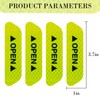 LANZMYAN Universal Door Open Reflective Warning Stickers Auto Open Sign