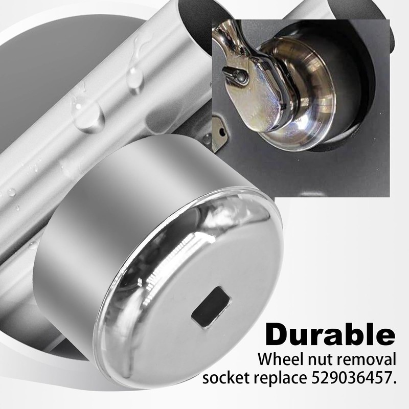 CADUFUELLY 529036457 Wheel Nut Removal Socket Replacement for Can-Am Ryker