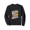 Softball Brother I'm Just Here For The Snacks Sweatshirt