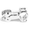 MEIJUN 31.8mm Bike Silver Stem Aluminum Alloy Bicycle Handlebar Stem