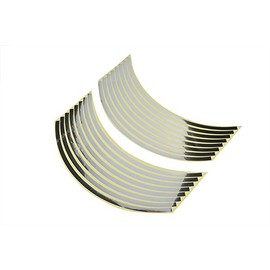 Bike Parts Center 901826 Rim Sticker 17" Silver