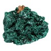 mookaitedecor Natural Malachite Raw Crystal Stone, Decorative Cluster Geode Minerals