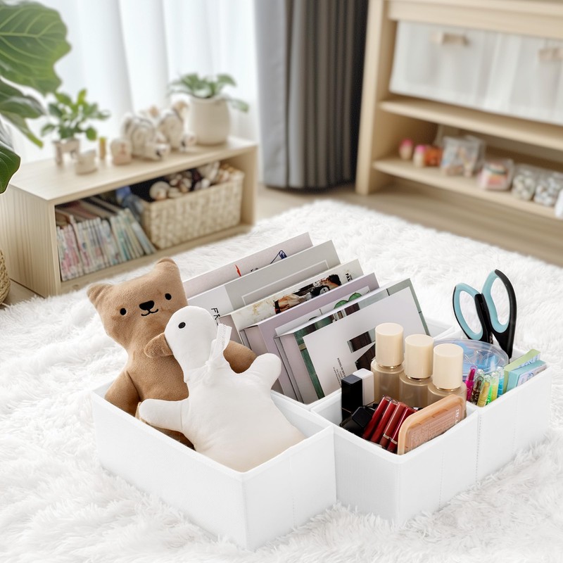 Criusia Drawer Organizer Clothes, 14 Pack Dresser Organizer for Baby