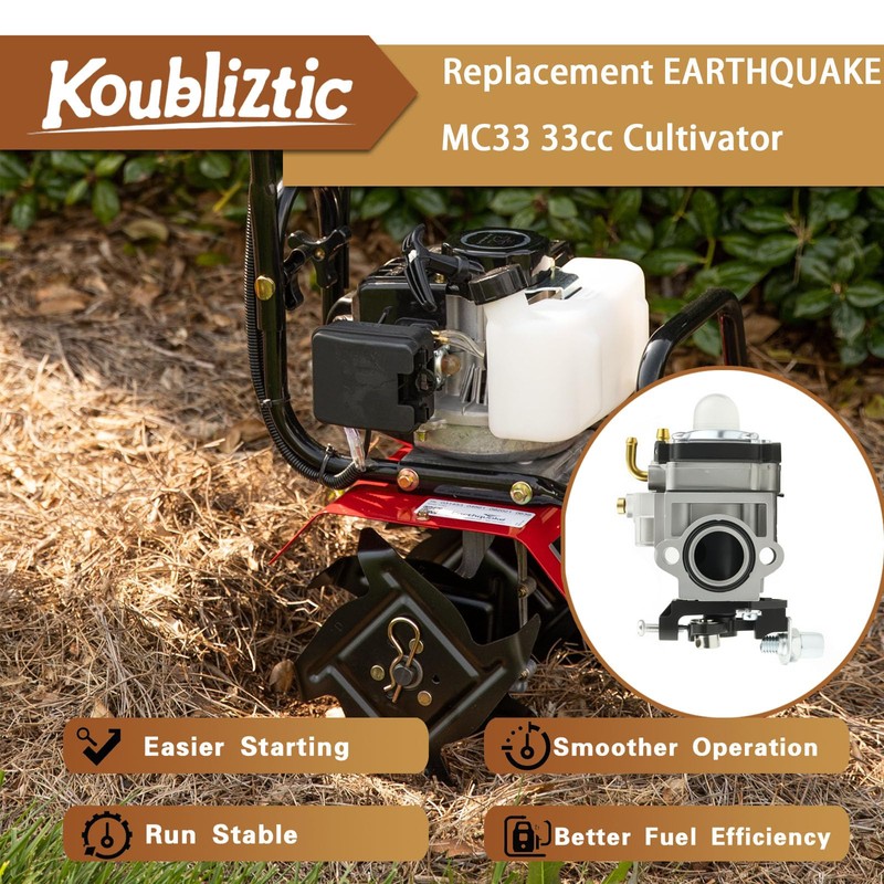 31635 Carburetor Tune Up Kit for EARTHQUAKE MC33 33cc MC43