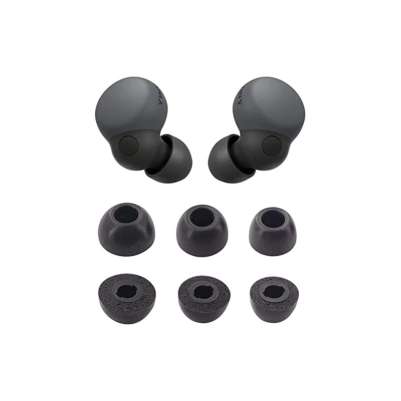 ALXCD Foam Ear Tips Compatible with Sony LinkBuds S Earbuds,