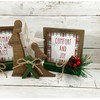 AGD Christmas Decor - Nativity Holy Family Manger Farmhouse Set