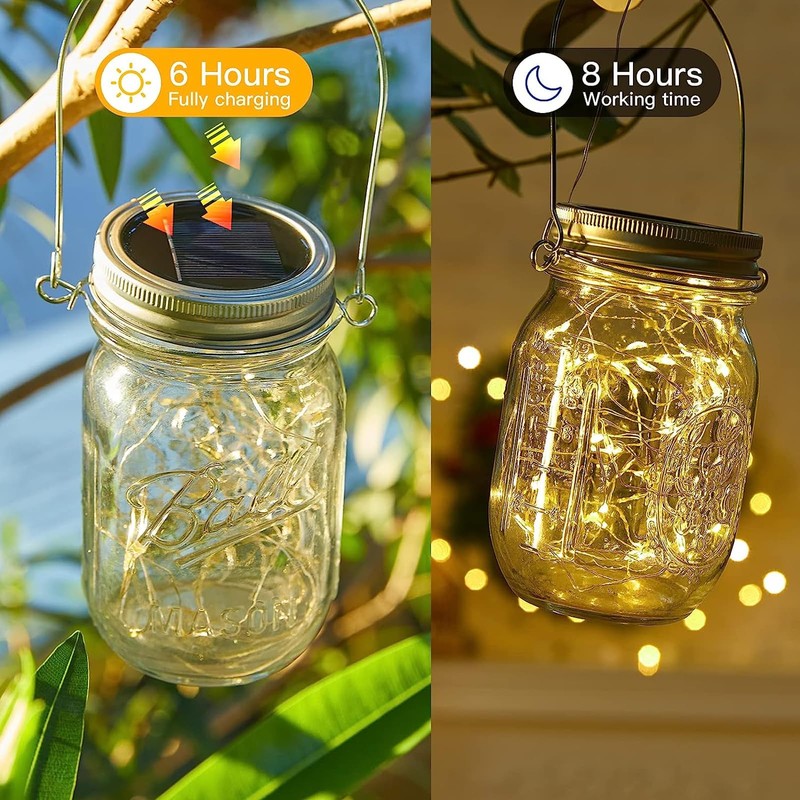 Solar Lights Replacement Top Parts for Outdoor Solar Watering Can