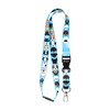 ROLSELEY Lanyard Neck Strap 20 DOGS/PUPPIES Pattern With Metal Lobster