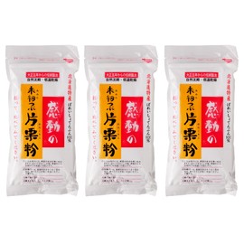 Unpowdered potato starch 8.8 oz (250 g) x 3 bags of impressed unpowdered kakuriko, Hokkaido specialty 100% Bareisho starch, selected from the special ingredients