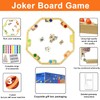 Grhonior Marbles and Jokers Board Game Pegs and Jokers Real