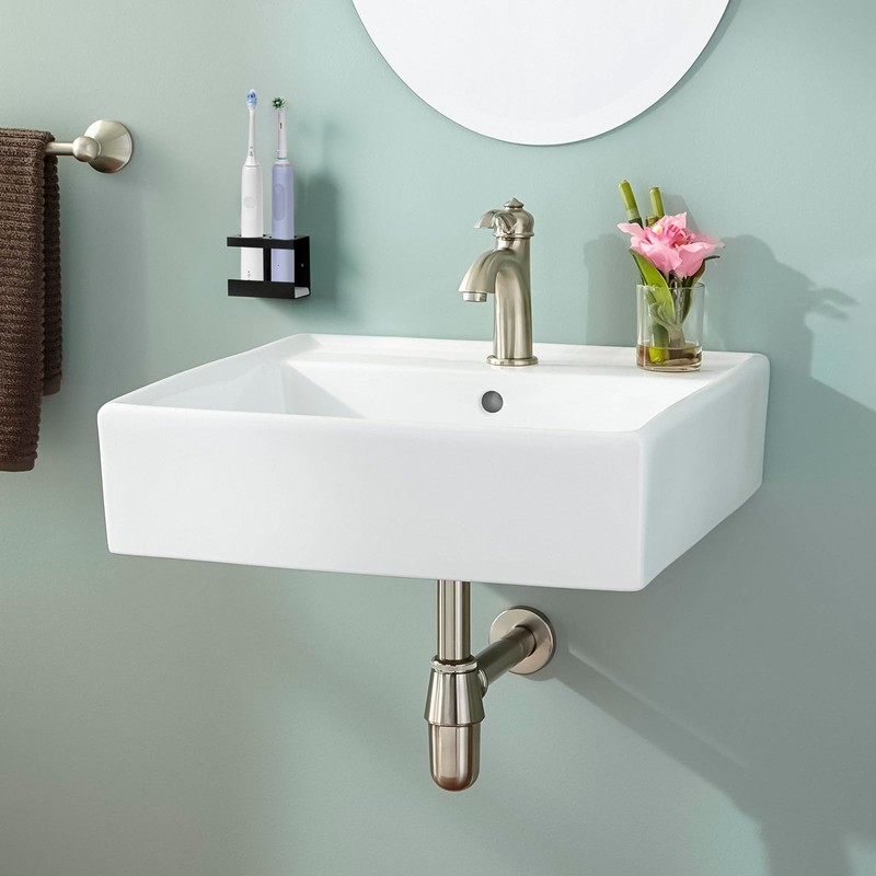 Linkidea Wall Mount Electric Toothbrush Holder for Bathroom, 2 Slots