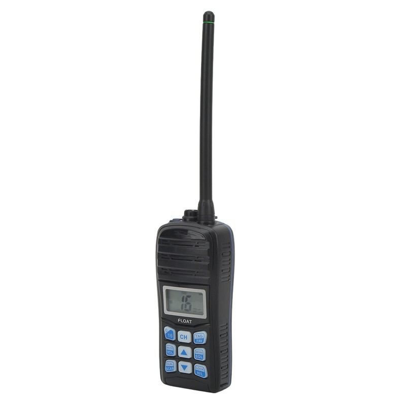 Marine Walkie Talkie Handheld IP67 Waterproof Floating 5W VHF Transceiver