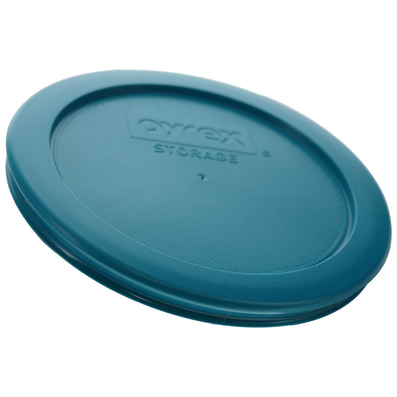Pyrex 7200-PC 2-Cup Adriatic Blue Food Storage Replacement Lid (4-Pack)