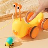 Crawling Snail Musical Toy Sound Lights Improve Coordination Walking Snail
