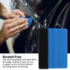 20pcs Felt Edge Squeegee Scratch Free Anti Slip Decal Scraper