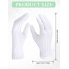 SATINIOR SATINIOR 6 Pairs White Gloves Uniform Gloves Parade Costume