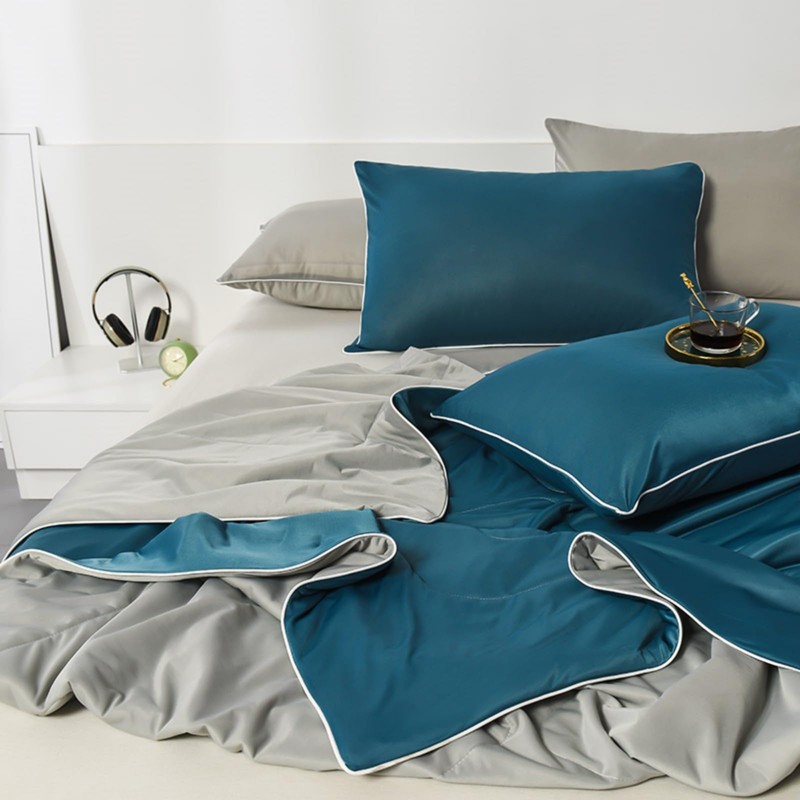 XAIODRAGONSKY Double Sided Cooling Blanket Comforter,Summer Down Alternative Blanket for