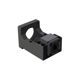 ONLISUM HM10-57 Nema 23 Stepper Motor Steel Bracket Ball Screw Fixed Point Holder Bearing Bracket for 10 mm Ball Screw CNC Ball Screw SFU1204 RM1204