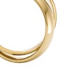 Fossil JF048067106 Women's Ring Harlow Interlocking Links Stainless Steel Gold-Coloured,