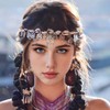 Fashey Headchain Shell Headpiece Star Pendant Hair Bands Prom Festival