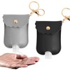 TLIFOS 2pcs Hand Sanitizer Holder, Mini Plastic Empty Bottles Hand