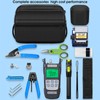 9 in 1 Fiber Optic Termination Tool Kit FTTH Cable
