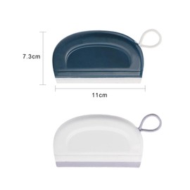 Generic 2 Pcs Mini Glass Squeegee for Bathroom Kitchen Window, Shower Door, Car, Heavy Duty Window Scrubber