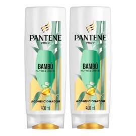 Acondicionador Pantene Pro Bambú Nutre Crece 400ml