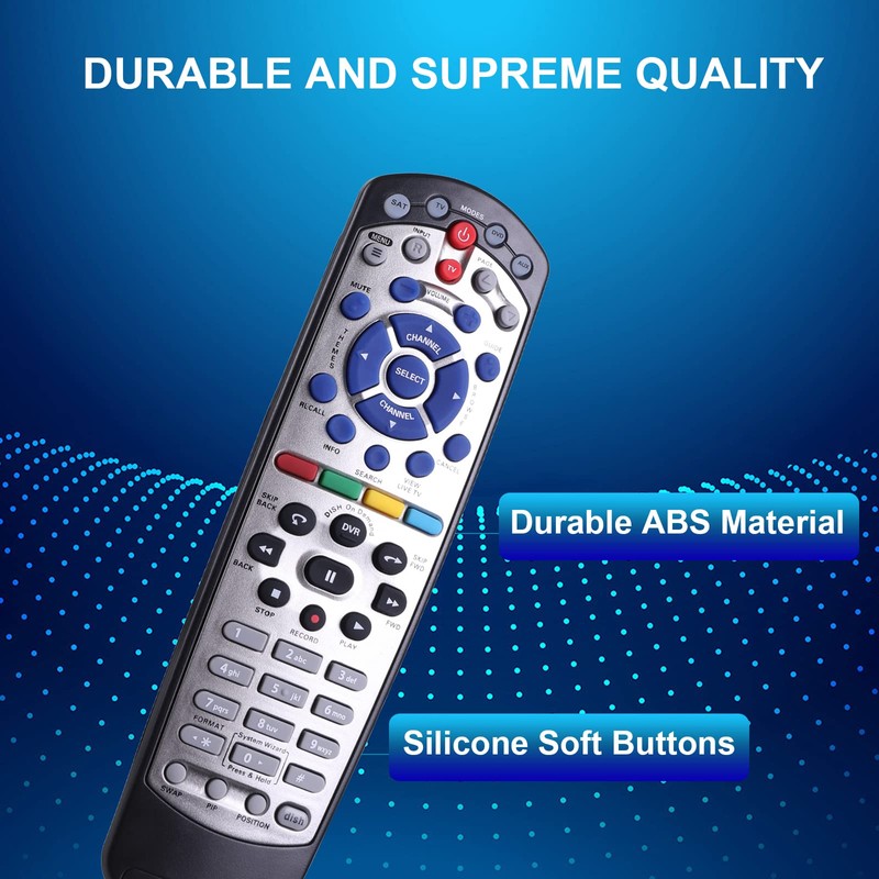 Ziezii Replacement Remote Control Compatible with Dish Network 20.1 IR