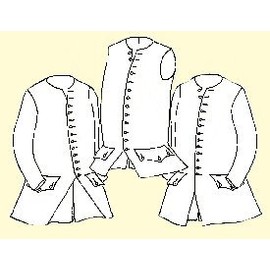 1750's - 1770's Waistcoat Pattern (42" Chest)