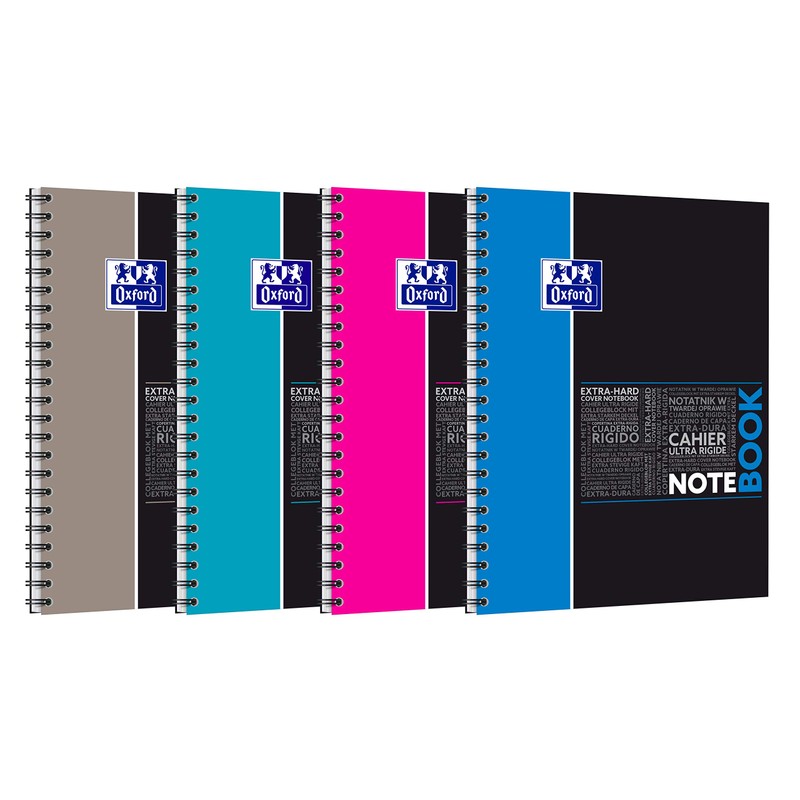Oxford NoteBook A4 Spiral Bound Notebook + 160 Pages Large