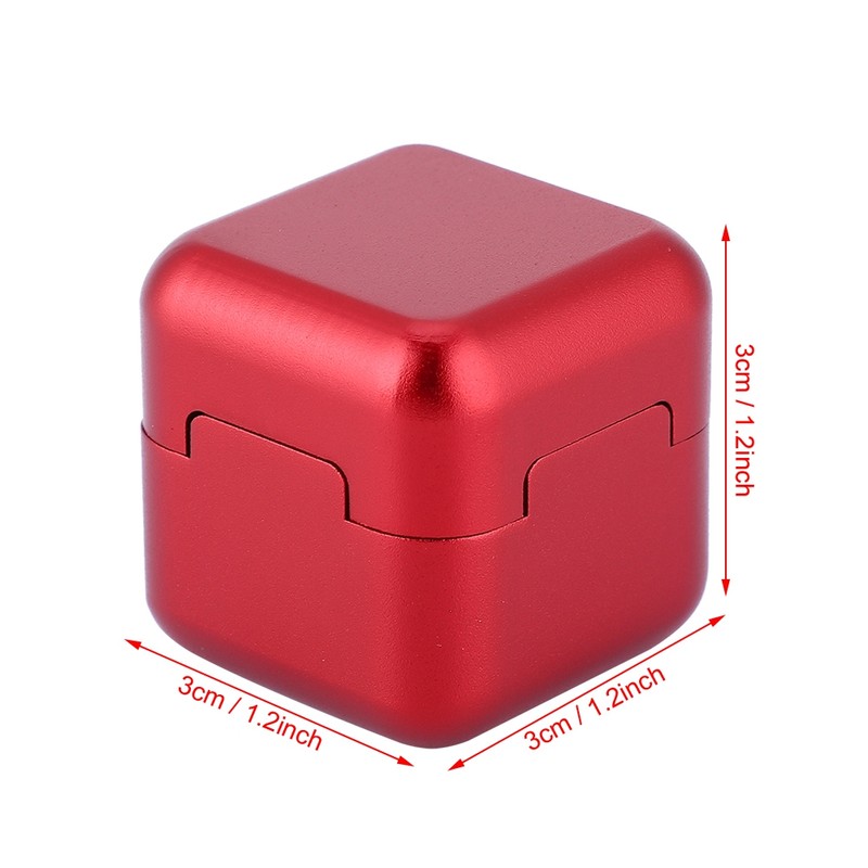 Aluminum Portable Mini Magnetic Cue Tip Chalk Holder Billiard Pool