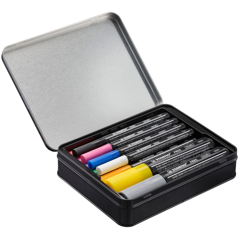 Acrylic Marker - STABILO FREE Acrylic - Starter Kit -